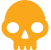 bad ass skull icon