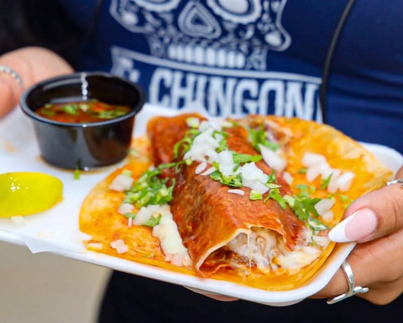 photo of an El Chingon entree